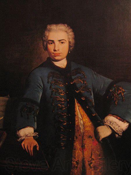 Bartolomeo Nazari Portrait of Farinelli Norge oil painting art
